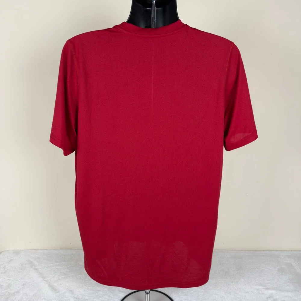 Adidas Assembly Hall Indiana Hoosiers Red Aeroready Creator‎ Tee Mens XL EA1147